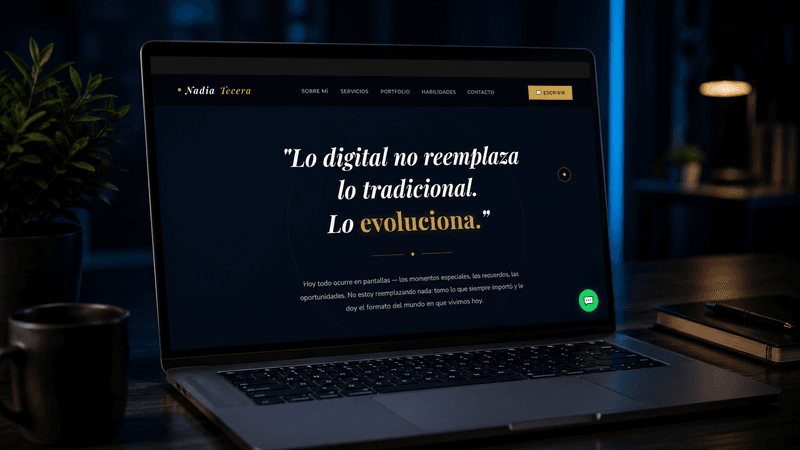 Landing — Servicios y Perfil Profesional